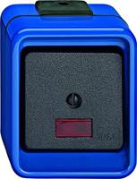 Merten 372675 Controleschakelaar Compleet Blauw 1 stuk(s) - thumbnail