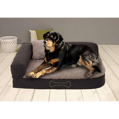 Sun Garden pallina orthopedisch hondenkussen 80x60x25cm antraciet/grijs