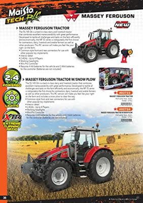 MaistoTech 582723 Massey Ferguson 8S.265 RC functiemodel voor beginners Elektro