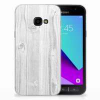 Samsung Galaxy Xcover 4 | Xcover 4s | Bumper Hoesje | White Wood - thumbnail