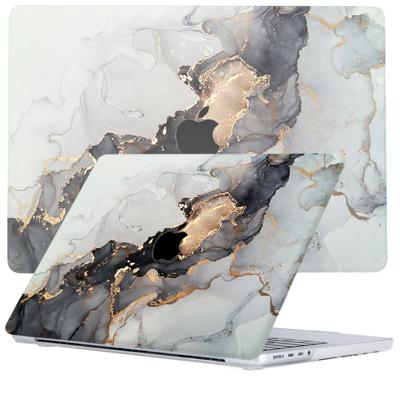 Lunso MacBook Pro 16 inch (2021-2024) cover hoes - case - Marble Magnus