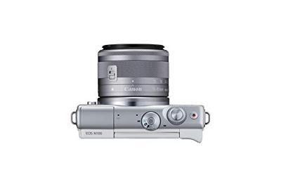 Canon EOS M100 Digitale Camera Kit 24,2MP CMOS 6000 x 4000 pixels, CMOS, Full HD, Touchscreen, Wit