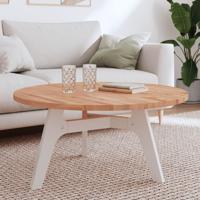 Tafelblad rond 90x2,5 cm massief beukenhout - thumbnail