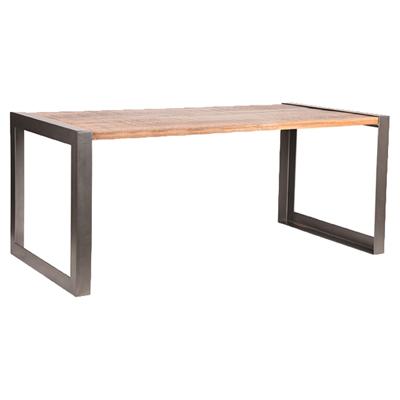 LABEL51 Eetkamertafel Factory - Rough - Mangohout - 160x90 cm