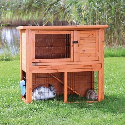 TRIXIE NATURA KONIJNENHOK MET REN BRUIN 104X97X52 CM - thumbnail