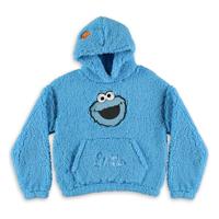 Sesame Street Teddy Hooded Sweater Cookie Monster Size M - thumbnail