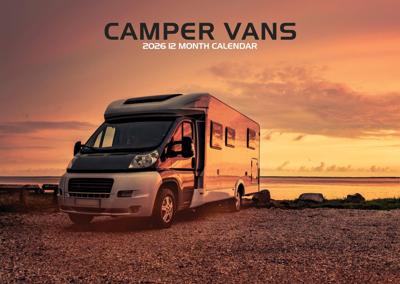 Camper Vans A3 Kalender 2026
