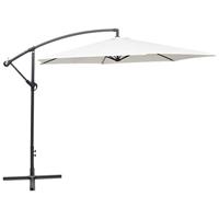 VidaXL Zweefparasol 3 m zandwit - thumbnail