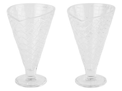 LIVARNO home Schaaltjes of ijscoupes (wafelvorm/transparant)