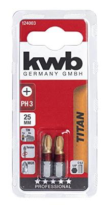 kwb 124003 Bitset PH 3 Staal 2 stuk(s)