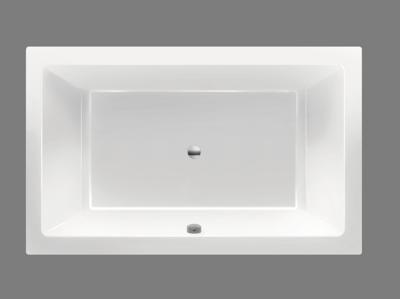 Ligbad Xenz Society 190x120x50 cm Inbouw Acryl Wit