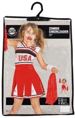 Zombie Cheerleader pakje kind