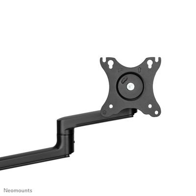 Neomounts DS60-425BL1 Monitor-tafelbeugel 1-voudig 43,2 cm (17) - 68,6 cm (27) Zwart Kantelbaar, Roteerbaar, Zwenkbaar, In hoogte verstelbaar