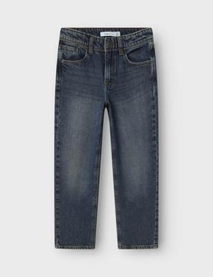 Name it zomer jeans broek jongens - donker blauw - NkmRyan - straight fit