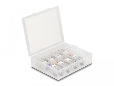 DeLOCK Keystone Module RJ45 Jack naar LSA Cat 6a toolfree, 8 stuks