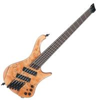 Ibanez EHB1505SMS Bass Workshop Florid Natural Low Gloss 5-snarige headless basgitaar met gigbag - thumbnail