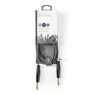 Nedis Mono-Audiokabel | 6,35 mm Male naar 6,35 mm Male | 3 m | 1 stuks - COTH23000GY30 COTH23000GY30 - thumbnail