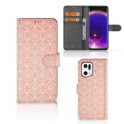 OPPO Find X5 Pro | Telefoon Hoesje | Pattern Orange