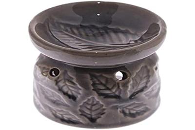 Keramiek Eden Geurbrander Blad Patroon - Small