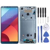 LCD-scherm en digitizer volledige montage met frame voor LG G6/H870/H870DS/H872/LS993/VS998/US997 (blauw) - thumbnail