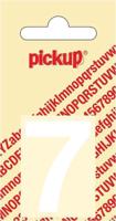 Plakcijfer Helvetica 40 mm Sticker witte cijfer 7 Pickup - Pickup - thumbnail