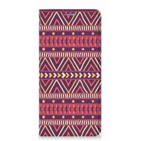 Motorola Moto G60s | Hoesje met Magneet | Aztec Paars - thumbnail