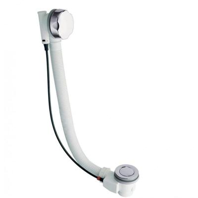 Badafvoercombinatie 6/4 met waste regelbaar d.m.v. draaiknop Chroom