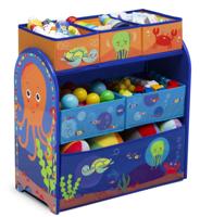 Tommy Turtle Ocean Adventures TB83402TA Houten Speelgoed Opbergkast - thumbnail