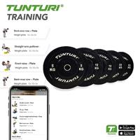 Tunturi Halterschijf| 1 x 25kg | Black - thumbnail