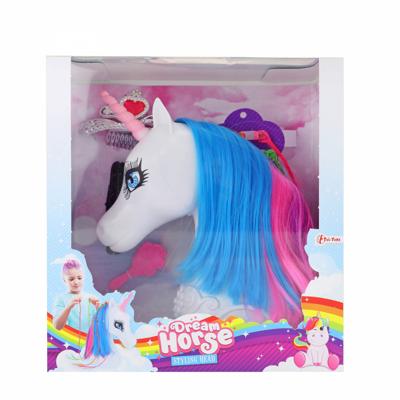Dream Horse kappop eenhoorn met accessoires