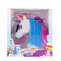 Dream Horse kappop eenhoorn met accessoires - thumbnail