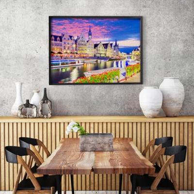 Ghent at Twilight - België Puzzel 1000 Stukjes