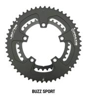 Praxis kettingblad buzz sport 110bcd 52/36t zwart - thumbnail