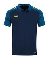 JAKO 6322 Polo Performance - Marine/Jako Blauw - 3XL - thumbnail