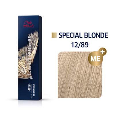Wella Professionals Koleston Perfect Me+ Special Blonde Permanent Creme Colour 12/89 Special Blonde Pearl Cendre 60ml