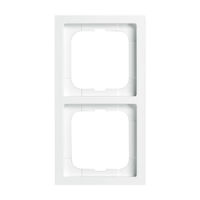 Busch-Jaeger 2-voudig afdekraam 1722-184K Future Linear Davos studiowit