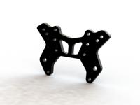 Aluminium Front Shock Tower RS (Black) (AR330498) - thumbnail