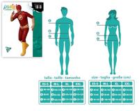 Kostuums voor Volwassenen Stripheld Rood (2 Onderdelen) Maat XL - thumbnail