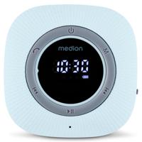 Doucheradio - MEDION - FM - Bluetooth - IPX6 - Zuignapbevestiging - Blauw - thumbnail