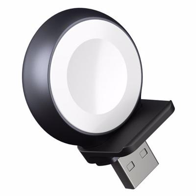 ZENS USB-A oplader compatibel met alle Apple Watches en de AirPods Pro 2 (2022 & 2023) (aluminium, MFi-gecertificeerd, verlengkabel inbegrepen)