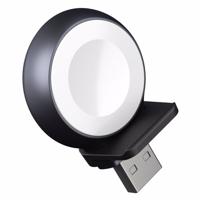 ZENS USB-A oplader compatibel met alle Apple Watches en de AirPods Pro 2 (2022 & 2023) (aluminium, MFi-gecertificeerd, verlengkabel inbegrepen) - thumbnail