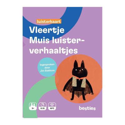 Centraal Boekhuis Vleertje muis luisterverhaaltjes luisterkaart Centraal Boekhuis Vleertje muis luisterverhaaltjes luisterkaart