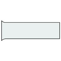 Ongeïsoleerde Adereindhuls 1 mm2 L= 6mm standaard type - thumbnail