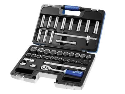 Expert by Facom doppen en hulpstukken 1/2" | metrische maten | 42-delig | E032908 - E032908