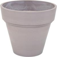 Pot - MEGA COLLECTIES - Ecostone Plantenbak - Ø 35 cm - H 30 cm - Taupe - thumbnail