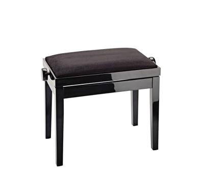 Konig & Meyer 13901 pianobank hooggl. zwart (velvet zw. zitting) Konig & Meyer 13901 pianobank hooggl. zwart (velvet zw. zitting)