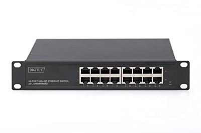 Digitus DN-80115 DN-80115 Netwerk switch RJ45 16 poorten 10 / 100 / 1000 MBit/s