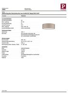 Paulmann 70952 Mari Plafondlamp LED E27 40 W Beige (mat) - thumbnail