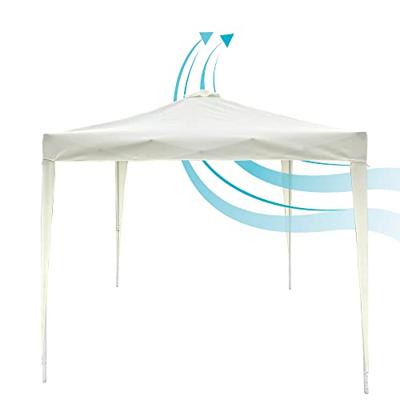 Tuinhuisje Aktive Max-Air Wit 300 x 300 x 250 cm Stof Staal