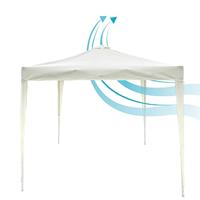 Tuinhuisje Aktive Max-Air Wit 300 x 300 x 250 cm Stof Staal - thumbnail